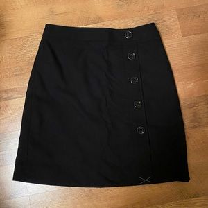 Ann Taylor Button Detail Skirt Size 0